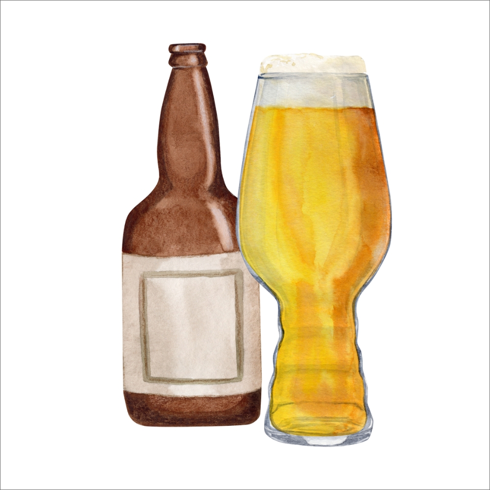 ビールのイラスト