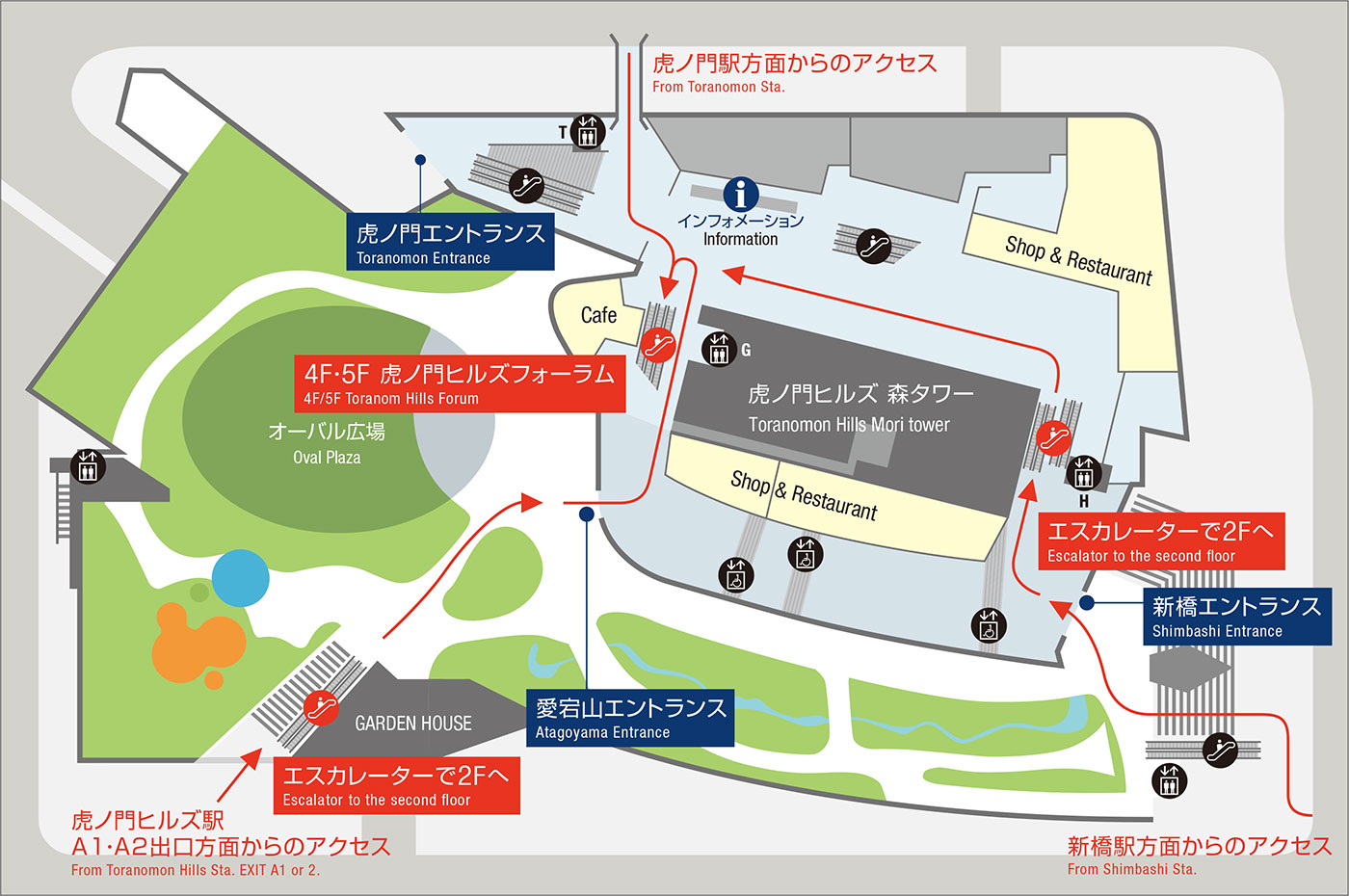 Entrance MAP