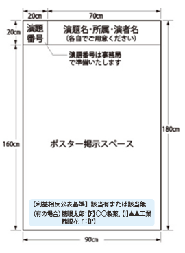 ポスター展示スペース